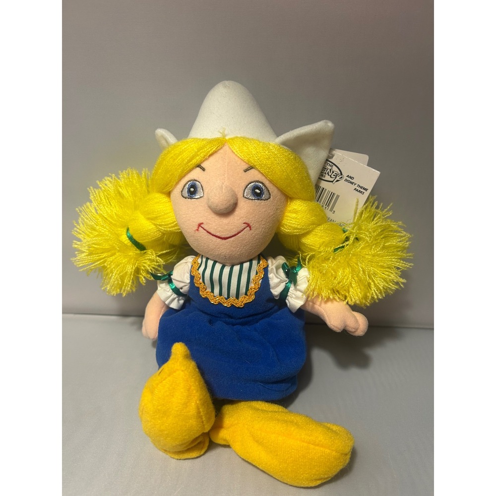 Disney Its a Small World Holland Girl Bean Bag Plush Dutch Doll NWT Disney Parks